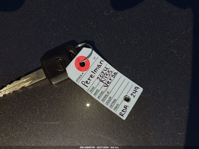 2024 Nissan Versa 1.6 S მანქანა იყიდება აუქციონზე, vin: 3N1CN8DV6RL896939, აუქციონის ნომერი: 45995795