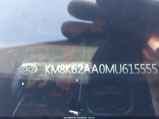 Aukcja sprzedaży 2021 Hyundai Kona Sel Plus, vin: KM8K62AA0MU615555, numer aukcji: 45995799