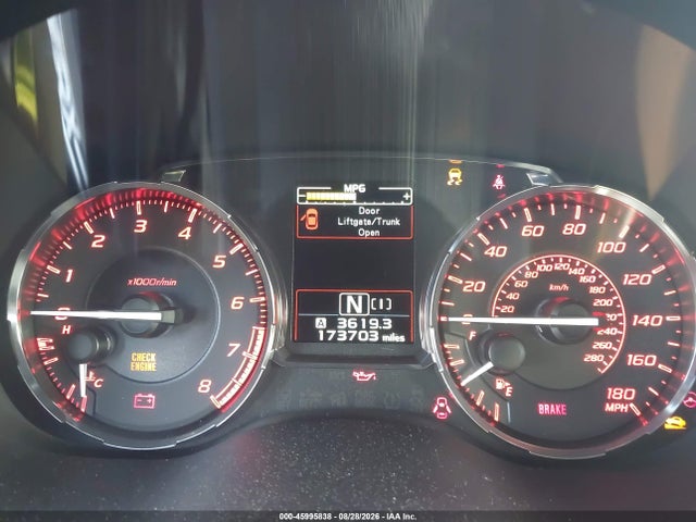 Продаж на аукціоні авто 2015 Subaru Wrx Limited, vin: JF1VA1G60F8819481, номер лоту: 45995838