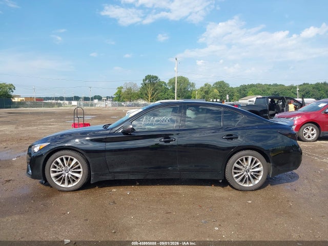 Продаж на аукціоні авто 2022 Infiniti Q50 Luxe Awd, vin: JN1EV7BR1NM340904, номер лоту: 45995888