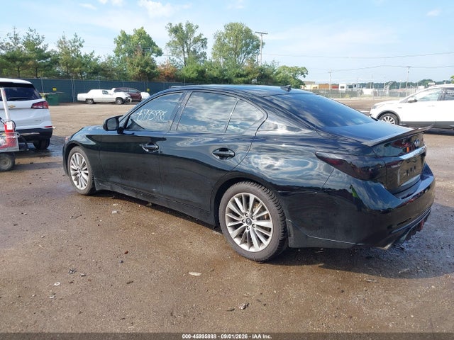Продаж на аукціоні авто 2022 Infiniti Q50 Luxe Awd, vin: JN1EV7BR1NM340904, номер лоту: 45995888