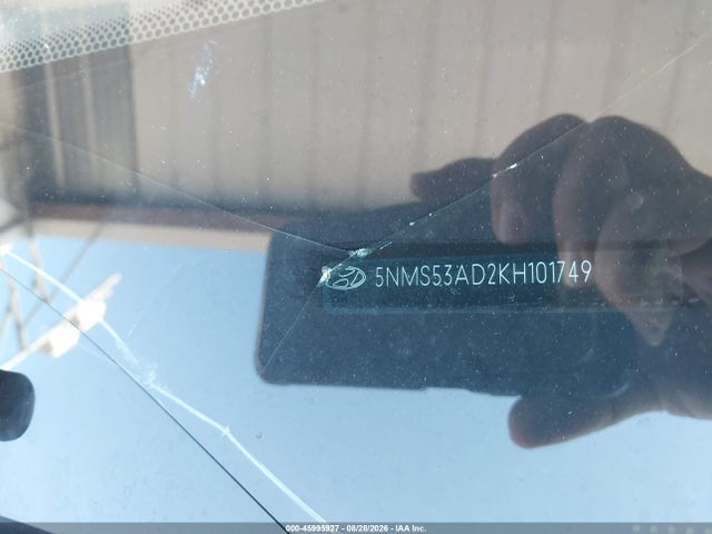 Aukcja sprzedaży 2019 Hyundai Santa Fe Ultimate, vin: 5NMS53AD2KH101749, numer aukcji: 45995927