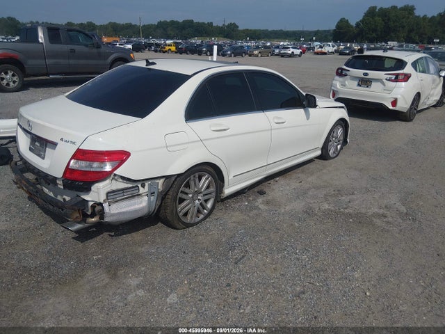 Продаж на аукціоні авто 2009 Mercedes-benz C 300 Luxury 4matic/sport 4matic, vin: WDDGF81X19F261340, номер лоту: 45995946