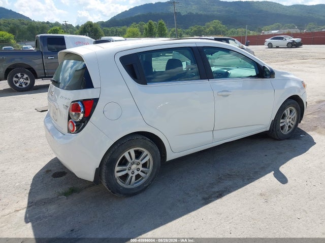 2015 Chevrolet Sonic Lt Manual მანქანა იყიდება აუქციონზე, vin: 1G1JD6SH5F4181301, აუქციონის ნომერი: 45996004