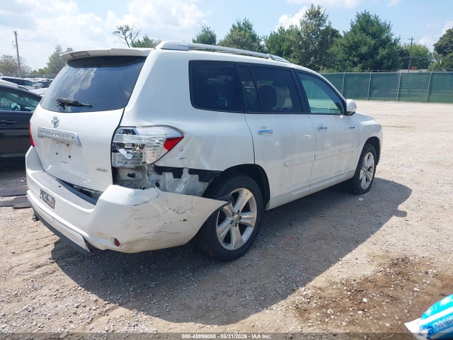 2010 Toyota Highlander Limited V6 მანქანა იყიდება აუქციონზე, vin: 5TDDK3EH1AS020932, აუქციონის ნომერი: 45996050