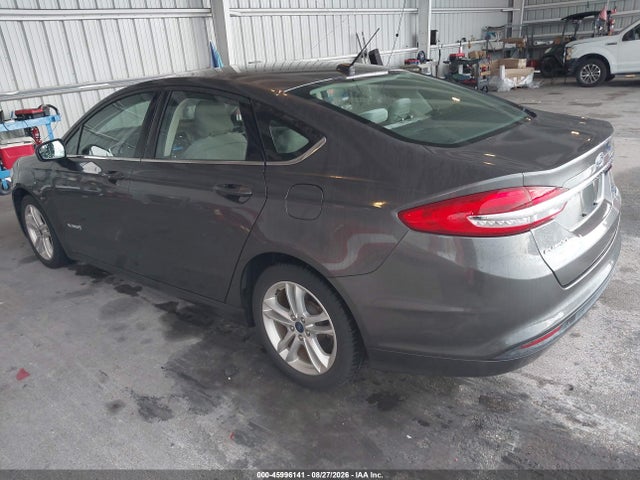Продаж на аукціоні авто 2018 Ford Fusion Hybrid S, vin: 3FA6P0UU3JR271550, номер лоту: 45996141