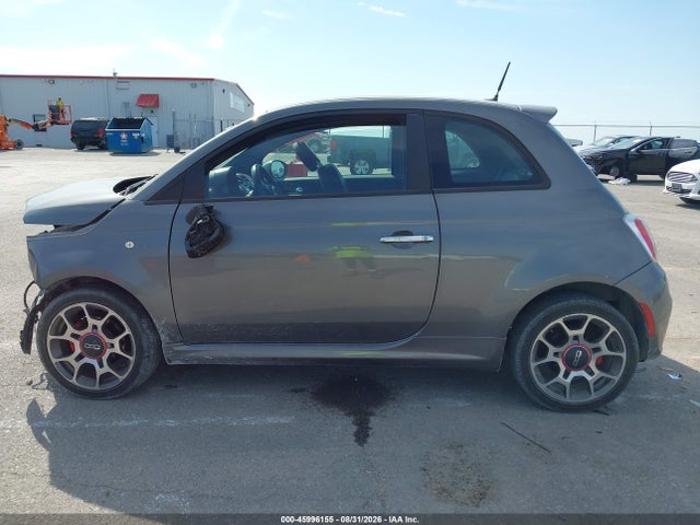 45996155 :رقم المزاد ، 3C3CFFBR5CT332263 vin ، 2012 Fiat 500 Sport مزاد بيع
