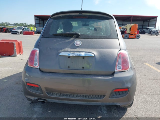 45996155 :رقم المزاد ، 3C3CFFBR5CT332263 vin ، 2012 Fiat 500 Sport مزاد بيع