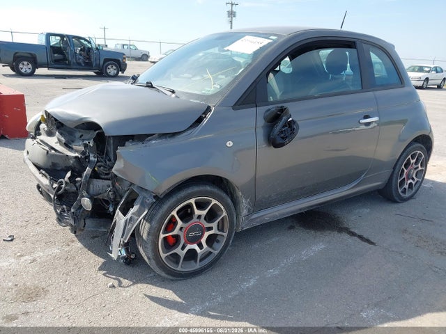 45996155 :رقم المزاد ، 3C3CFFBR5CT332263 vin ، 2012 Fiat 500 Sport مزاد بيع