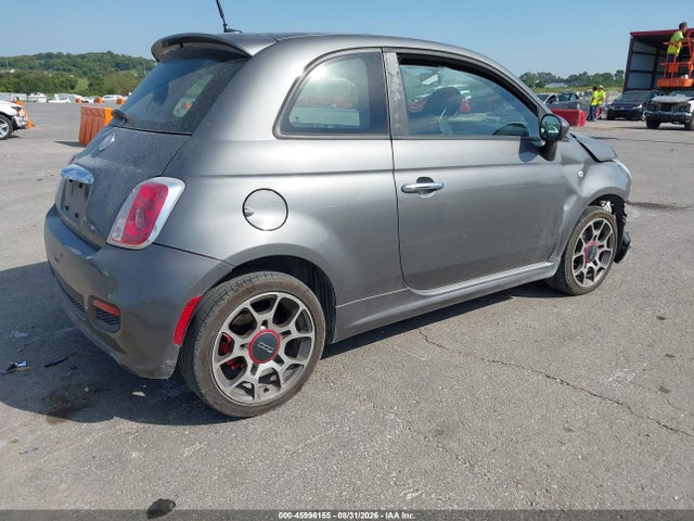 45996155 :رقم المزاد ، 3C3CFFBR5CT332263 vin ، 2012 Fiat 500 Sport مزاد بيع