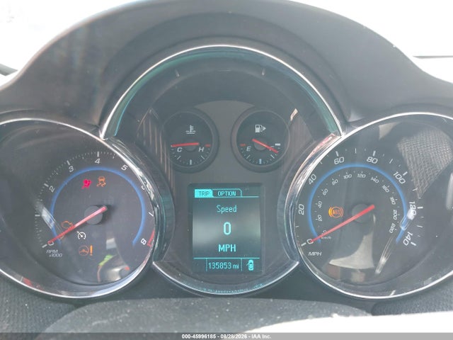 45996185 :رقم المزاد ، 1G1PC5SB2F7265397 vin ، 2015 Chevrolet Cruze 1lt Auto مزاد بيع
