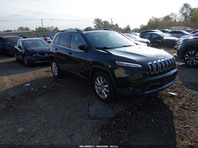 45996211 :رقم المزاد ، 1C4PJMDS5GW169923 vin ، 2016 Jeep Cherokee Limited مزاد بيع