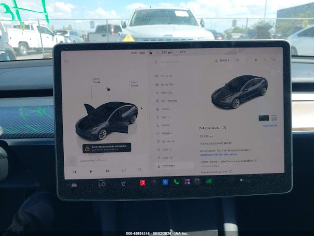 Продажа на аукционе авто 2022 Tesla Model 3 Rear-wheel Drive, vin: 5YJ3E1EA6NF296642, номер лота: 45996246