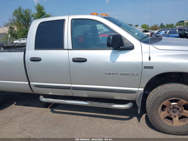 2006 Dodge Ram 2500 Slt/sport მანქანა იყიდება აუქციონზე, vin: 3D7KS28D36G116745, აუქციონის ნომერი: 45996258