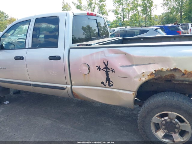 2006 Dodge Ram 2500 Slt/sport მანქანა იყიდება აუქციონზე, vin: 3D7KS28D36G116745, აუქციონის ნომერი: 45996258