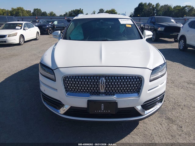 45996262 :رقم المزاد ، 2LMPJ6J90LBL10325 vin ، 2020 Lincoln Nautilus Standard مزاد بيع