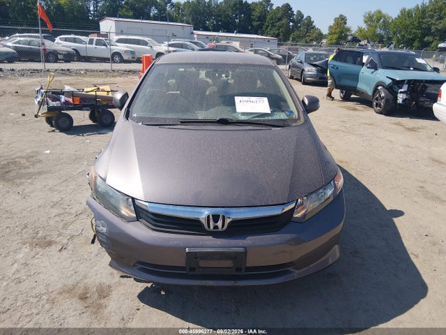 Aukcja sprzedaży 2012 Honda Civic Lx, vin: 19XFB2F58CE065094, numer aukcji: 45996277
