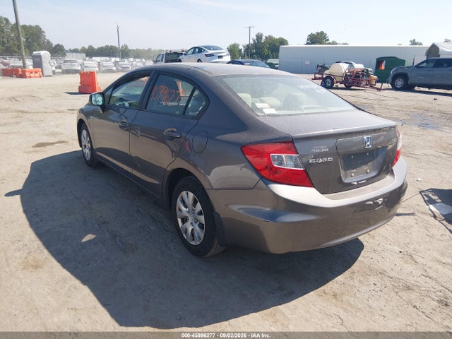 Aukcja sprzedaży 2012 Honda Civic Lx, vin: 19XFB2F58CE065094, numer aukcji: 45996277