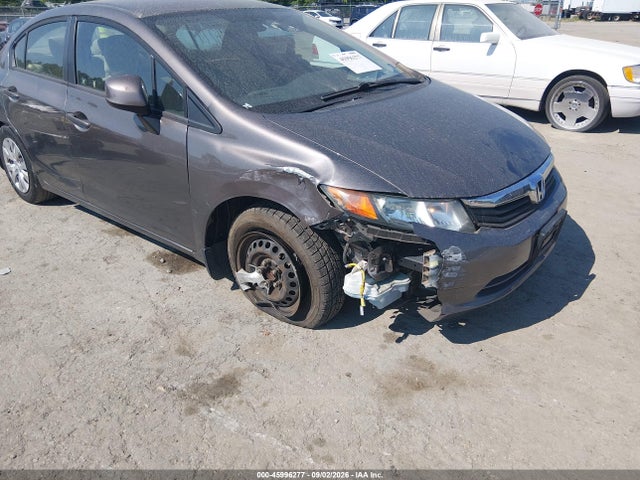 Aukcja sprzedaży 2012 Honda Civic Lx, vin: 19XFB2F58CE065094, numer aukcji: 45996277