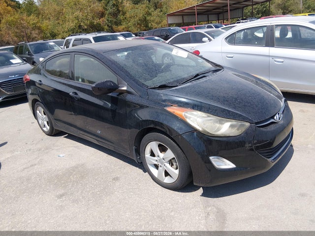 2013 Hyundai Elantra Gls მანქანა იყიდება აუქციონზე, vin: 5NPDH4AE9DH186187, აუქციონის ნომერი: 45996315