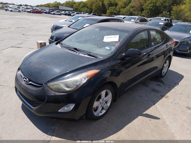 2013 Hyundai Elantra Gls მანქანა იყიდება აუქციონზე, vin: 5NPDH4AE9DH186187, აუქციონის ნომერი: 45996315