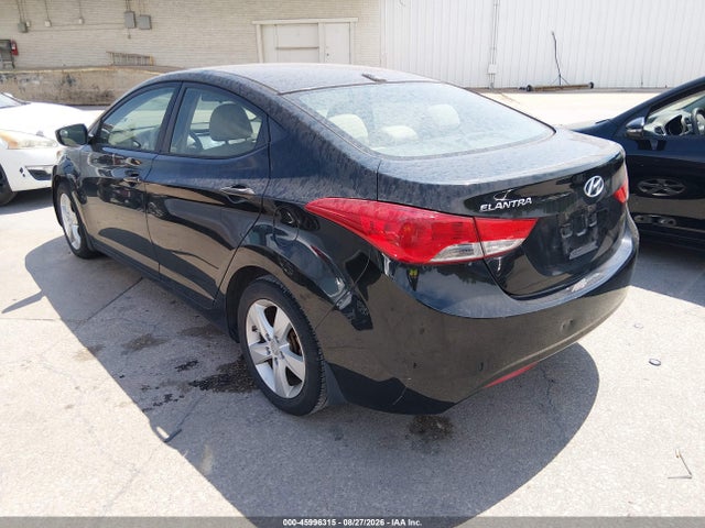 2013 Hyundai Elantra Gls მანქანა იყიდება აუქციონზე, vin: 5NPDH4AE9DH186187, აუქციონის ნომერი: 45996315
