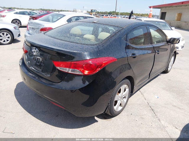 2013 Hyundai Elantra Gls მანქანა იყიდება აუქციონზე, vin: 5NPDH4AE9DH186187, აუქციონის ნომერი: 45996315