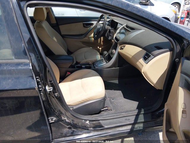 2013 Hyundai Elantra Gls მანქანა იყიდება აუქციონზე, vin: 5NPDH4AE9DH186187, აუქციონის ნომერი: 45996315
