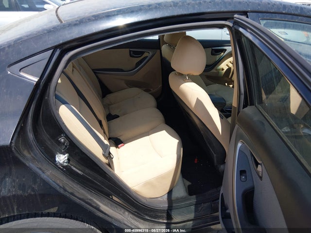 2013 Hyundai Elantra Gls მანქანა იყიდება აუქციონზე, vin: 5NPDH4AE9DH186187, აუქციონის ნომერი: 45996315