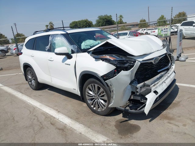 Toyota Highlander Hybrid Platinum 2020 5TDEBRCH1LS010088 main image