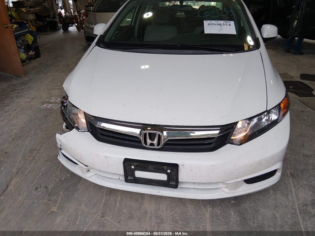45996354 :رقم المزاد ، 2HGFB2F85CH593899 vin ، 2012 Honda Civic Ex مزاد بيع