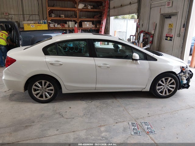 45996354 :رقم المزاد ، 2HGFB2F85CH593899 vin ، 2012 Honda Civic Ex مزاد بيع