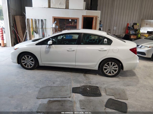 45996354 :رقم المزاد ، 2HGFB2F85CH593899 vin ، 2012 Honda Civic Ex مزاد بيع
