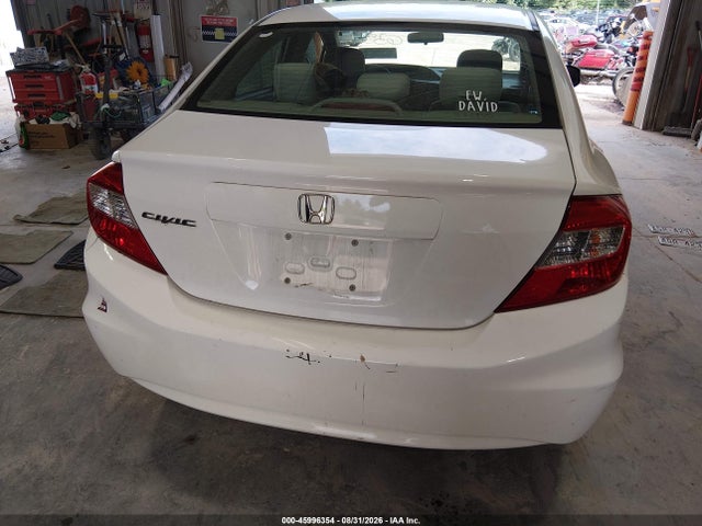 45996354 :رقم المزاد ، 2HGFB2F85CH593899 vin ، 2012 Honda Civic Ex مزاد بيع