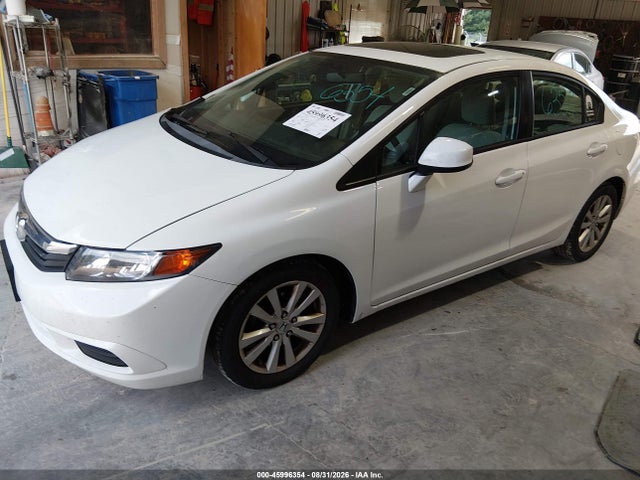 45996354 :رقم المزاد ، 2HGFB2F85CH593899 vin ، 2012 Honda Civic Ex مزاد بيع