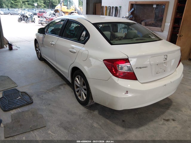 45996354 :رقم المزاد ، 2HGFB2F85CH593899 vin ، 2012 Honda Civic Ex مزاد بيع