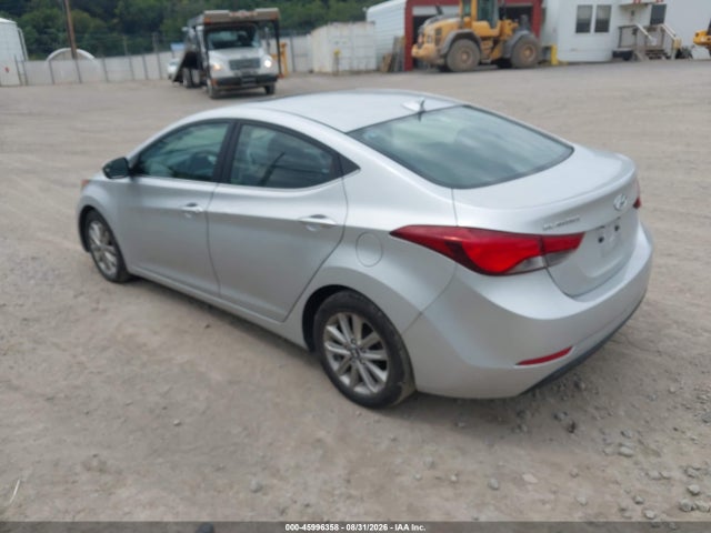 2015 Hyundai Elantra Se მანქანა იყიდება აუქციონზე, vin: 5NPDH4AE5FH619510, აუქციონის ნომერი: 45996358