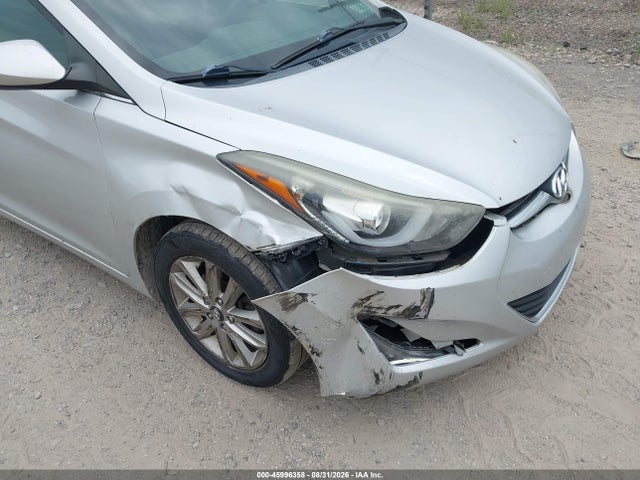 2015 Hyundai Elantra Se მანქანა იყიდება აუქციონზე, vin: 5NPDH4AE5FH619510, აუქციონის ნომერი: 45996358