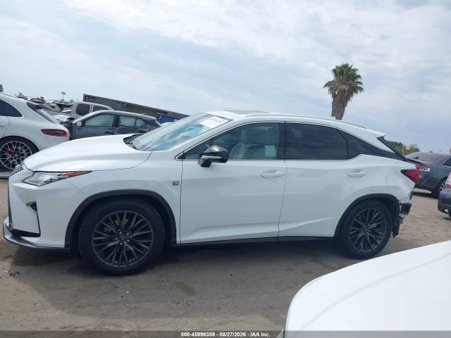 2016 Lexus Rx 350 F Sport მანქანა იყიდება აუქციონზე, vin: 2T2BZMCA4GC042032, აუქციონის ნომერი: 45996359