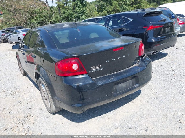 Продажа на аукционе авто 2012 Dodge Avenger Sxt, vin: 1C3CDZCB5CN207403, номер лота: 45996442