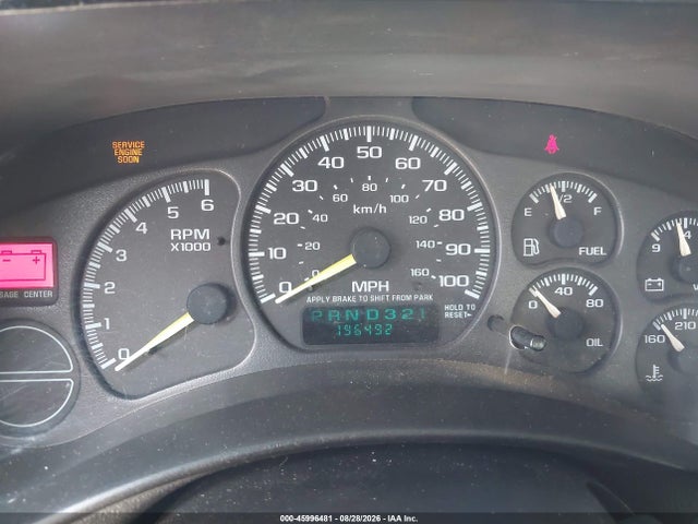 45996481 :رقم المزاد ، 2GCEC19V7Y1362182 vin ، 2000 Chevrolet Silverado 1500 Ls مزاد بيع