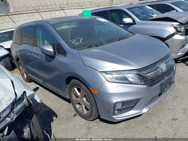 2019 Honda Odyssey Ex-l მანქანა იყიდება აუქციონზე, vin: 5FNRL6H74KB127468, აუქციონის ნომერი: 45996518