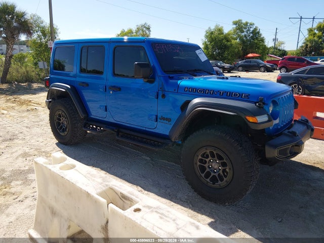 Продаж на аукціоні авто 2023 Jeep Wrangler 4-door High Tide 4x4, vin: 1C4HJXDG6PW673219, номер лоту: 45996523
