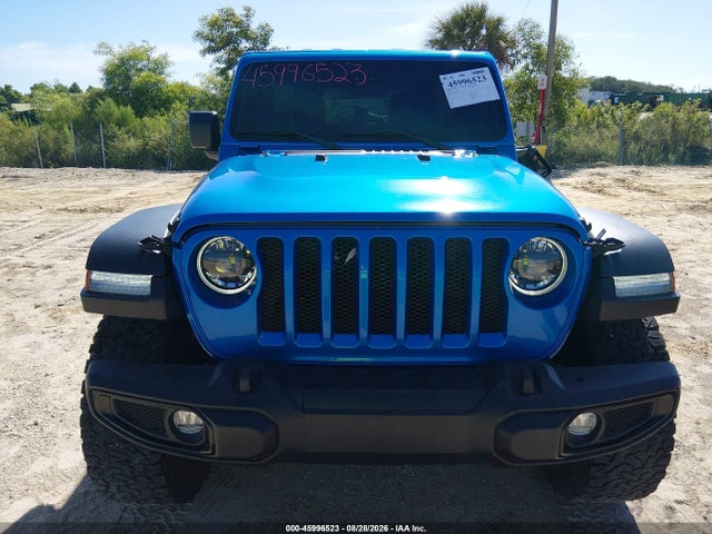 Auction sale of the 2023 Jeep Wrangler 4-door High Tide 4x4, vin: 1C4HJXDG6PW673219, lot number: 45996523