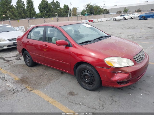 2004 Toyota Corolla Le მანქანა იყიდება აუქციონზე, vin: 1NXBR32E94Z273862, აუქციონის ნომერი: 45996552