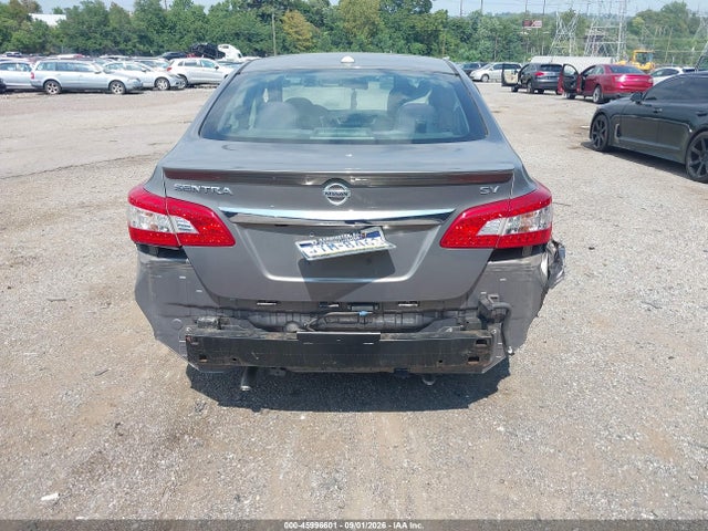 2015 Nissan Sentra Sv მანქანა იყიდება აუქციონზე, vin: 3N1AB7AP3FY313726, აუქციონის ნომერი: 45996601