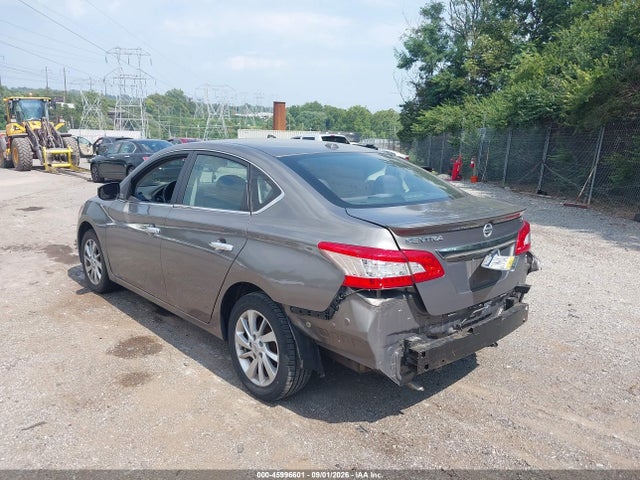 2015 Nissan Sentra Sv მანქანა იყიდება აუქციონზე, vin: 3N1AB7AP3FY313726, აუქციონის ნომერი: 45996601