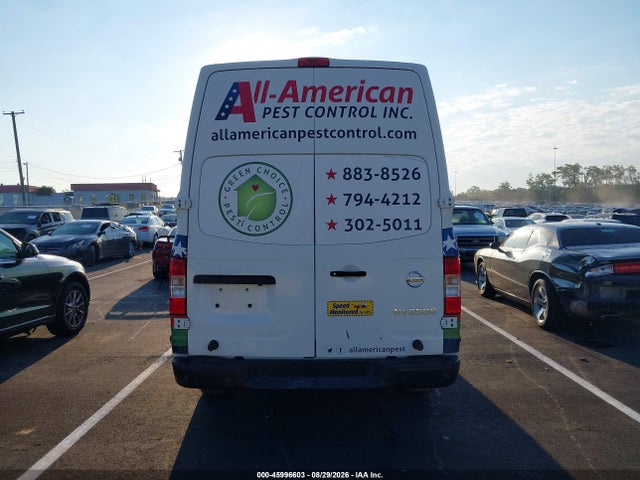 Aukcja sprzedaży 2017 Nissan Nv Cargo Nv2500 Hd Sv V6, vin: 1N6BF0LY6HN809345, numer aukcji: 45996603