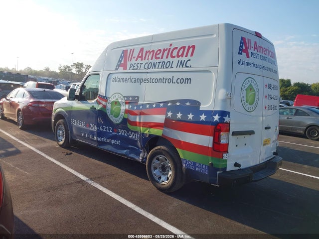 Aukcja sprzedaży 2017 Nissan Nv Cargo Nv2500 Hd Sv V6, vin: 1N6BF0LY6HN809345, numer aukcji: 45996603