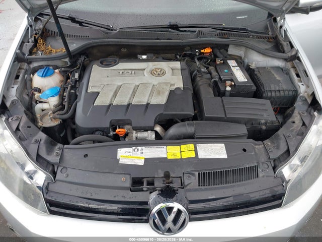 45996610 :رقم المزاد ، WVWBM7AJ2CW211618 vin ، 2012 Volkswagen Golf Tdi 2-door مزاد بيع